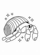 Hermit Crab color Sheets Coloring Page  Free Printable Pages sketch template