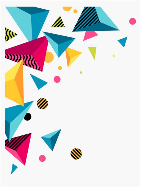 Inspirasi Simple Colorful Abstract Png Border Design Life Of Wildman ...