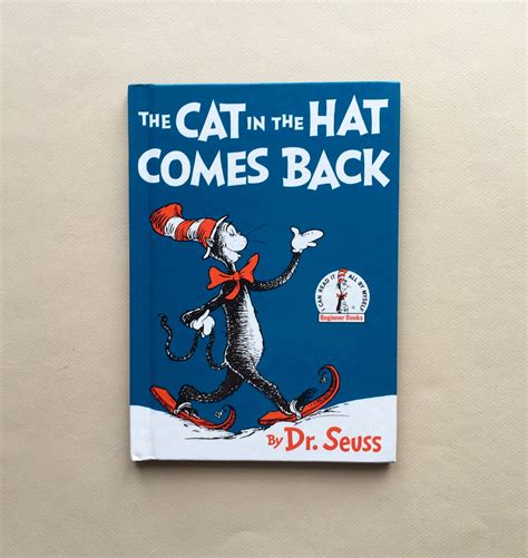 The Cat in The Hat Comes Back By Dr. Seuss, Vintage 1958 Beginner Books, Junk Journals ...