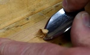 Homemade Carving Gouge - HomemadeTools.net