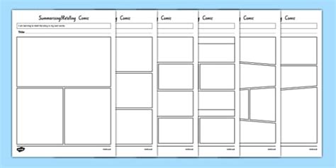 Storyboard Planner Template | Reading Comprehension | Twinkl