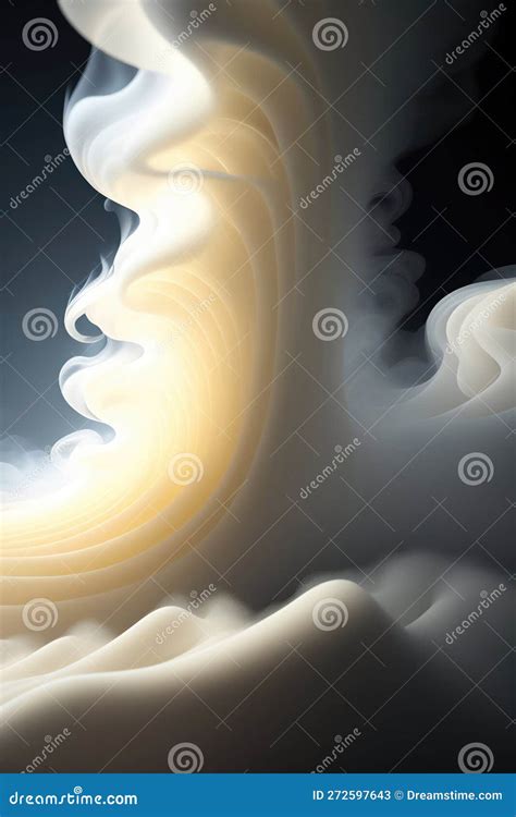 White Cloud Smoke Background Stock Illustration - Illustration of background, flow: 272597643