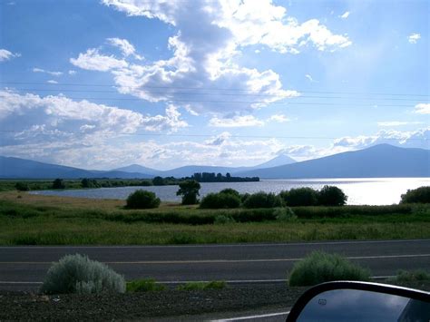 Chiloquin, OR : Agency Lake and Mt. McLoughlin from Modoc Point Rd ...