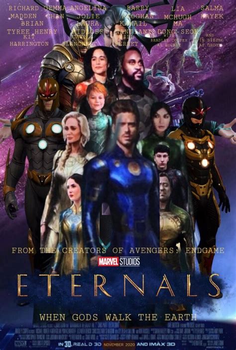 Eternals official poster! | Marvel studios, Imax, Marvel