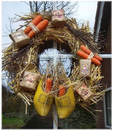 Sinterklaas decoratie en versiering maken voor in huis of op school - Mamaliefde Wreaths ...