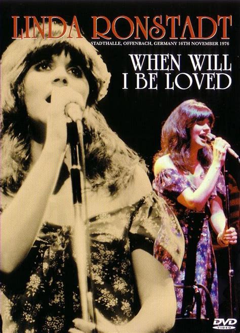 LINDA RONSTADT - WHEN WILL I BE LOVED DVD - lighthouse