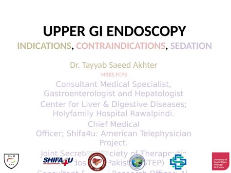 (PDF) Upper GI Endoscopy: Indications, Contraindications & Sedation