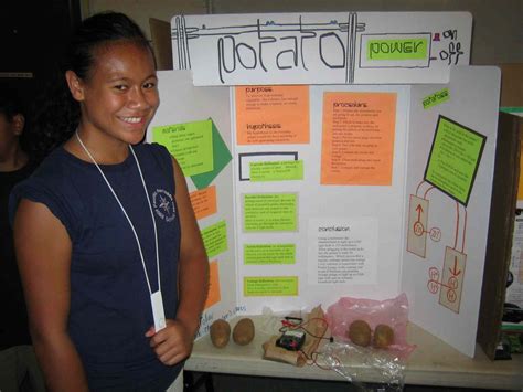 Potato Light Bulb Science Fair Project | Shelly Lighting