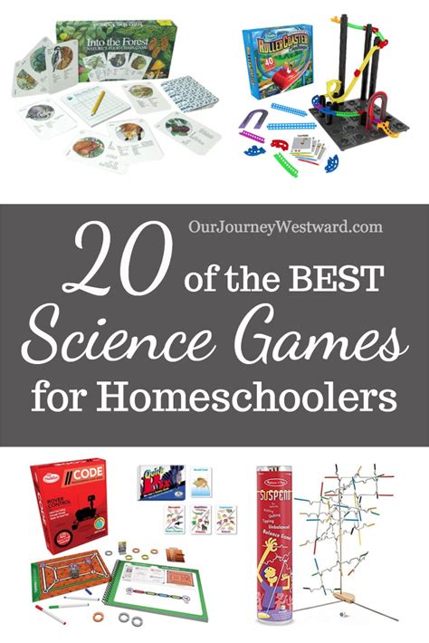 20 of the Very Best Science Games for Homeschoolers