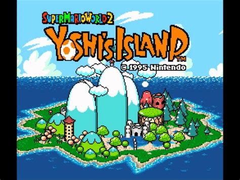 Yoshi's Island (SNES) - Menu Theme - YouTube