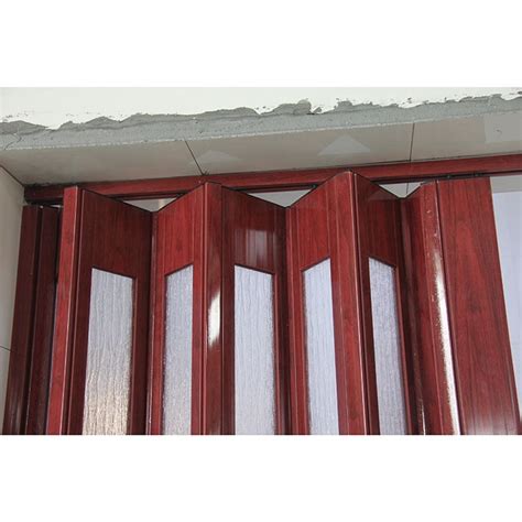 China Customized PVC Lockable Folding Doors Manufacturers Suppliers