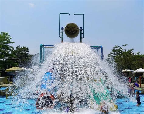 Kolam Renang Villa Bogor Indah, Fun Park Villa Bogor Waterpark