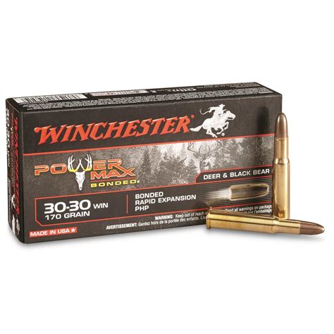 Winchester Super-X Rifle, .30-30 Winchester, PMB, 170 Grain, 20 Rounds ...