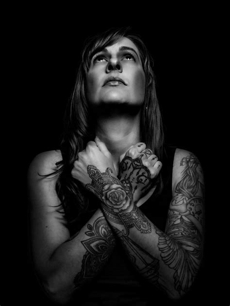 Photographing Tattoos | Black and White Portrait Photography