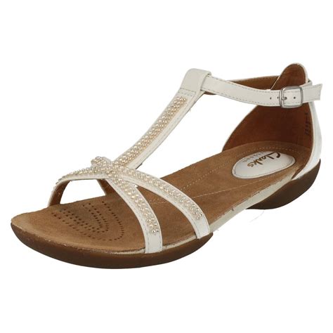 Ladies Clarks Summer Sandals 'Raffi Star' | eBay