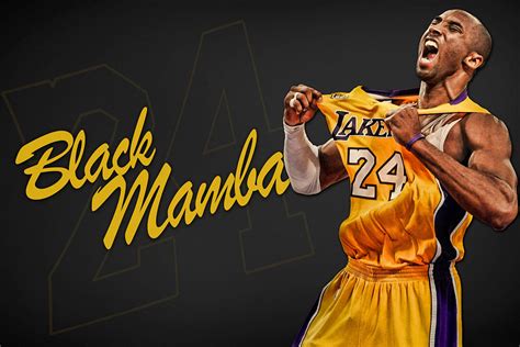 Kobe Bryant Black Mamba Artwork Poster | Uncle Poster