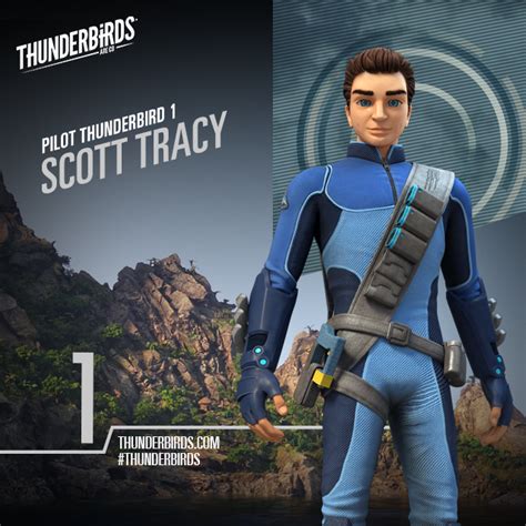 Thunderbirds Are Go: Scott Tracy and Thunderbird 1 Profiled ...