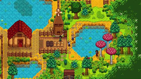 Stardew Valley çiftlik düzeni – çiftçilik, madencilik ve yiyecek arama, Cool Stardew Valley HD ...