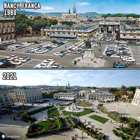 Famous Cityscapes In The World With Then vs. Now Photos