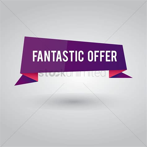 Offer Banner Vector at Vectorified.com | Collection of Offer Banner ...