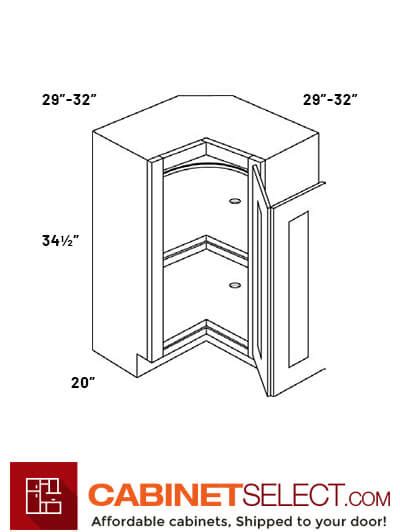 Corner Lazy Susan Cabinet Dimensions | Cabinets Matttroy