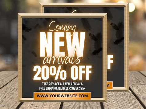 NEW ARRIVALS FLYER D.I.Y Canva New Arrivals Flyer Template - Etsy