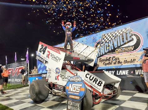 Rico Abreu victorious on Hard Knox Night at Knoxville - Always Race Day