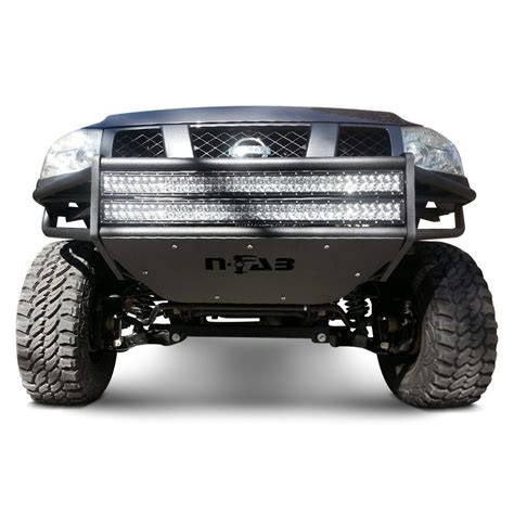 N-FAB® N042LRSP-TX - RSP Full Width Black Front Pre-Runner Bumper with Mount up to Two Rigid 38 ...