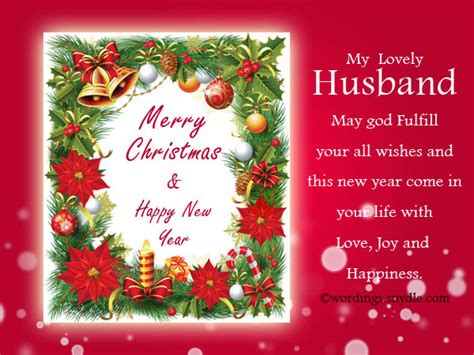 Christmas Messages for Husband – Wordings and Messages