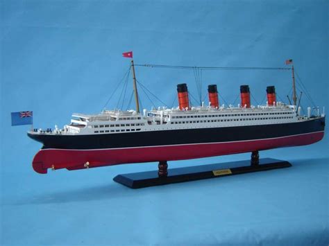 Buy RMS Aquitania Limited Model Cruise Ship 40in - Model Ships