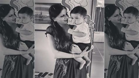 CUTENESS ALERT! Jeh Ali Khan Looks Adorable Nested In His Aunt Saba Ali ...