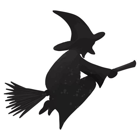 Halloween Witch Silhouette Png Clip Art Image Png Transparent Image