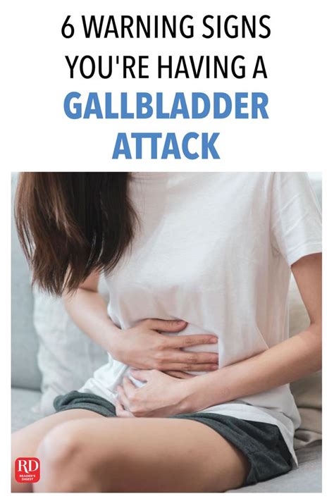 6 Warning Signs You’re Having a Gallbladder Attack | Gallbladder attack ...