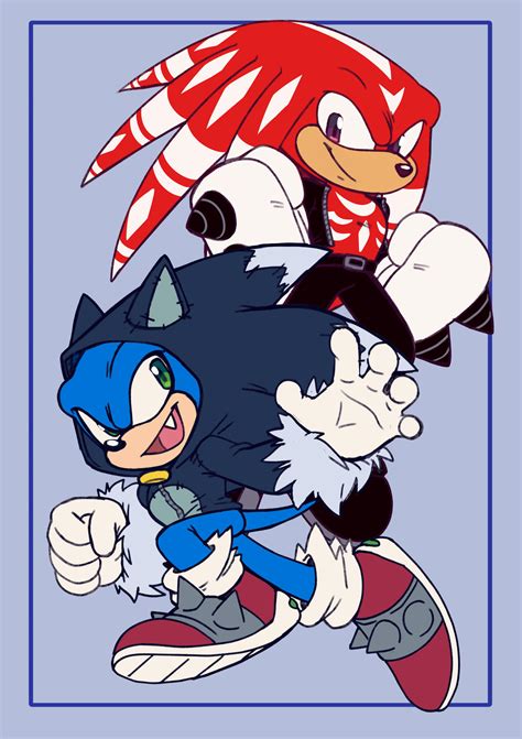 Sonic Knuckles Full Art by StarAmpharos on DeviantArt