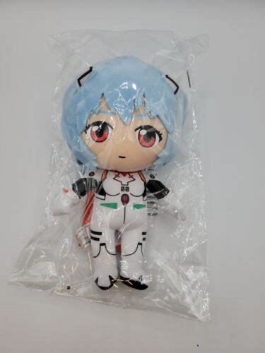 Evangelion Rei Ayanami Plugsuit 8" Plush Toy Official Licensed Great Eastern NEW | eBay