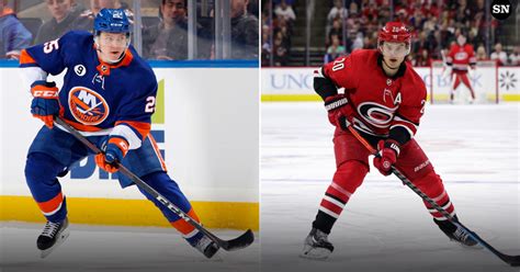 Hurricanes' Sebastian Aho, Islanders' Sebastian Aho score goals at ...