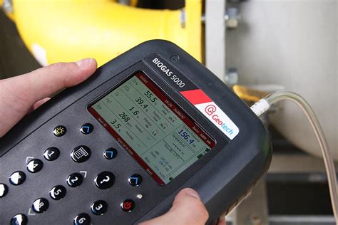 Biogas 5000 analyzer for measurement of CH4/CO2/O2/H2S (1000 ppm), bluetooth - Products ...