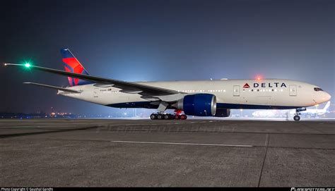 N703DN Delta Air Lines Boeing 777-232(LR) Photo by Gaushal Gandhi | ID ...