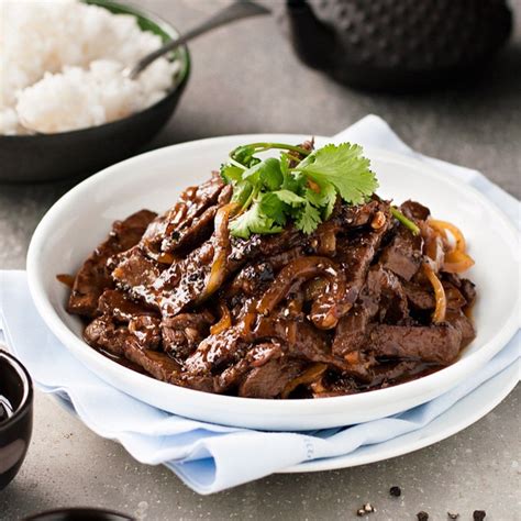 Chinese Beef With Honey Pepper Sauce Recipe | The Feedfeed