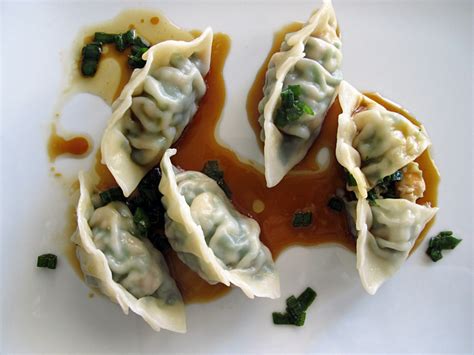 SHRIMP, PORK & CHINESE LEEK DUMPLINGS - Pantry No. 7