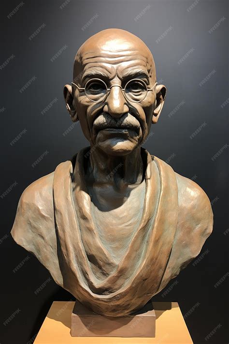 Premium AI Image | Mahatma gandhi indian freedom fighter 2 october