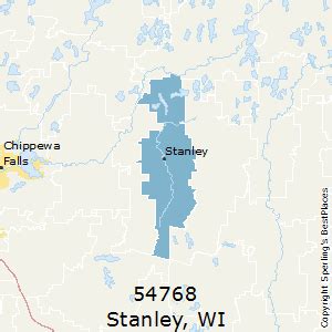 Stanley (zip 54768), WI