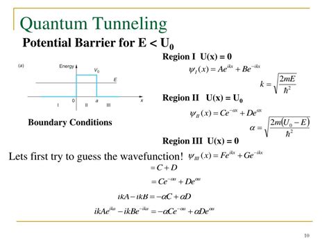 PPT - Quantum Tunneling PowerPoint Presentation, free download - ID:1410202