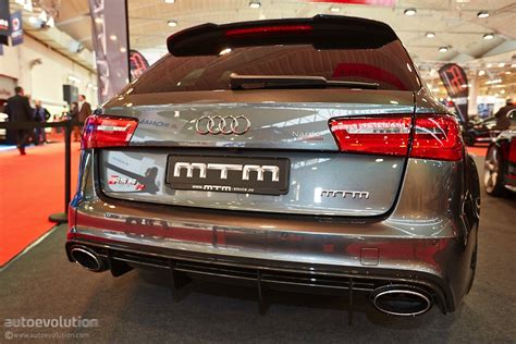 722 HP Audi RS6 by MTM Shows Up at Essen Motor Show 2013 [Live Photos ...