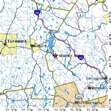 Newbury, New Hampshire (NH) ~ population data, races, housing & economy