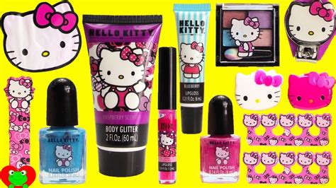 Hello Kitty MEGA Cosmetics Set and Surprises | Cosmetic sets, Kids makeup, My little pony dolls