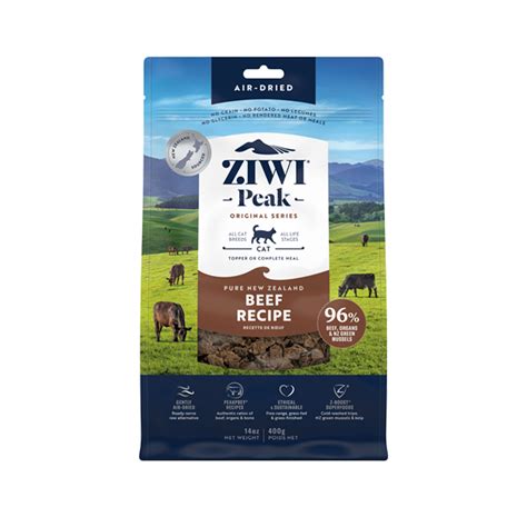 Ziwi Peak Air Dried Cat Food - Beef - 400g