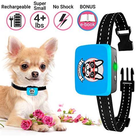 Bark Collar Small Dog Rechargeable - Dog Barking Collar For Small Dogs ...