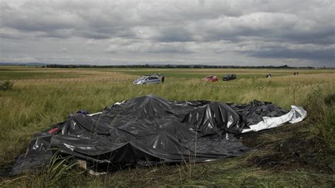 Goodyear Blimp Crash Aftermath Photos