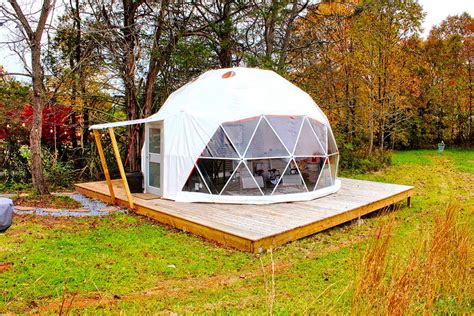 China Hot sale Glamping House Geodesic Dome Tent For Camping Resort Manufacturer and Supplier ...